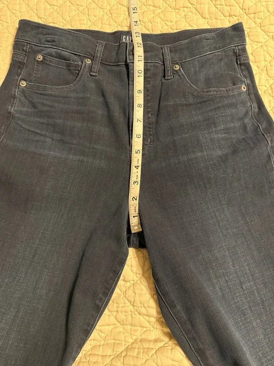 GAP Navy Skinny Stretch Jeans 12S - Picture 5 of 7